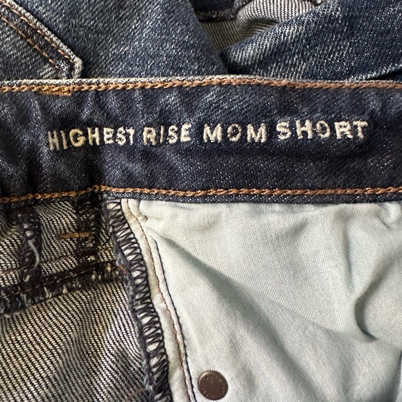 American Eagle Outfitters•women’s highest rise mom shorts•size 4•blue•NWT•new - Picture 7 of 15